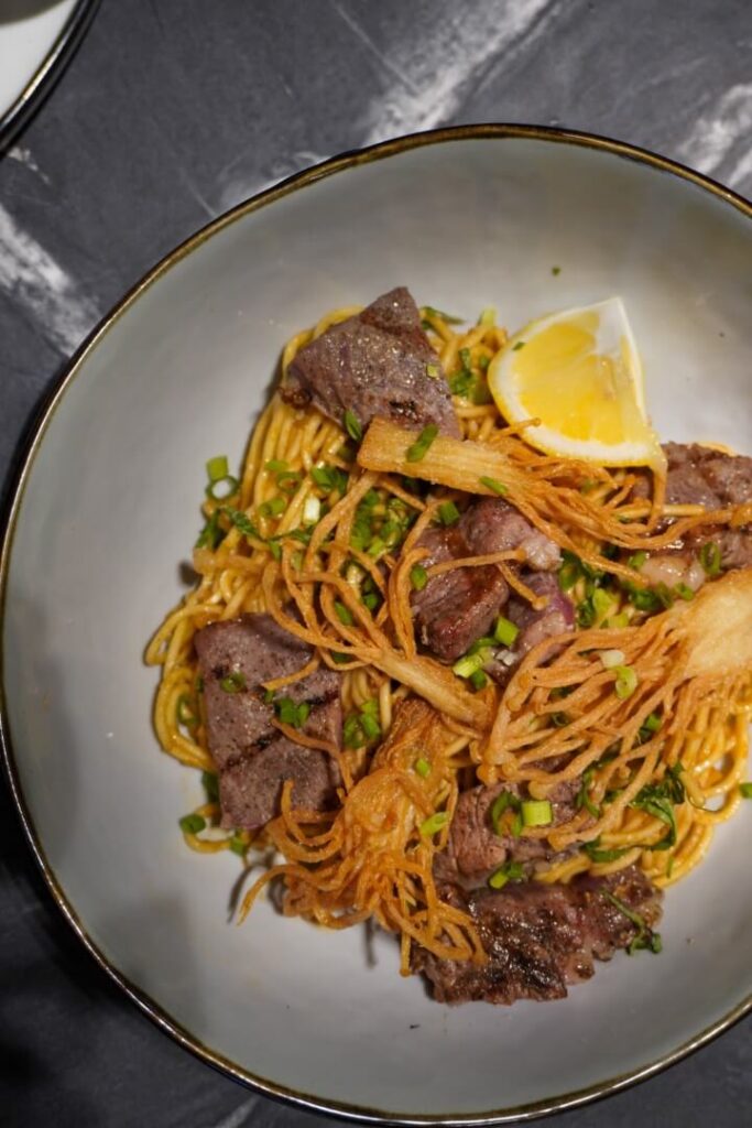 Steak Noodles - The Beef Bar